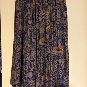 Vintage Duck Charter Club Maxi Skirt Size 16 with pockets